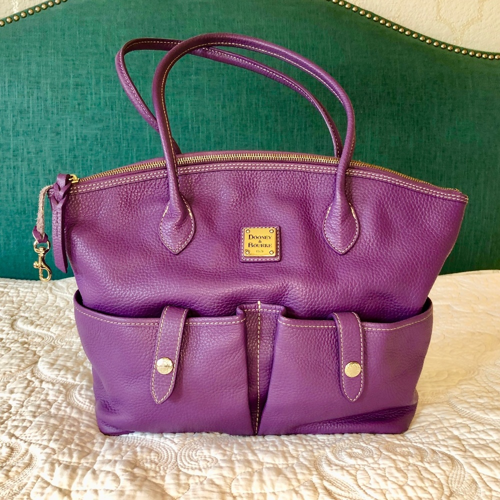 Purple Dooney & Bourke Purse (LIKE NEW)